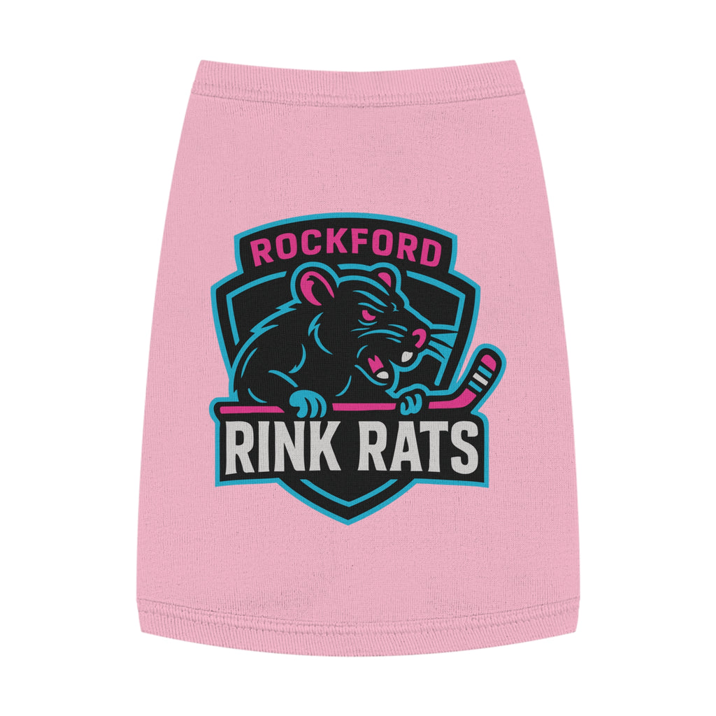 Rockford Rink Rats Pet Tank Top — Hockey Dog/Cat Jersey