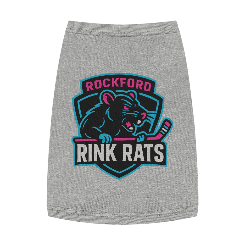 Rockford Rink Rats Pet Tank Top — Hockey Dog/Cat Jersey