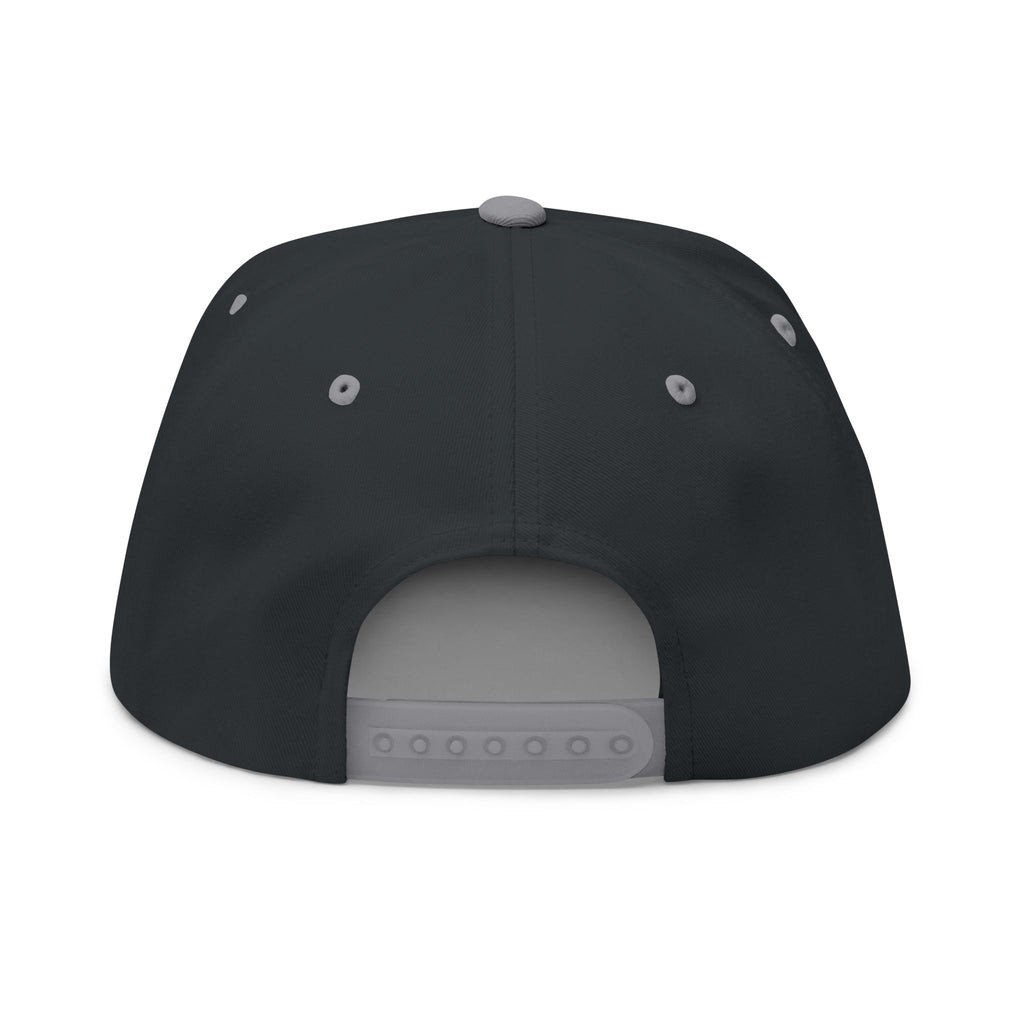 Flat Bill Cap — Rockford Rink Rats Embroidered Hockey Hat