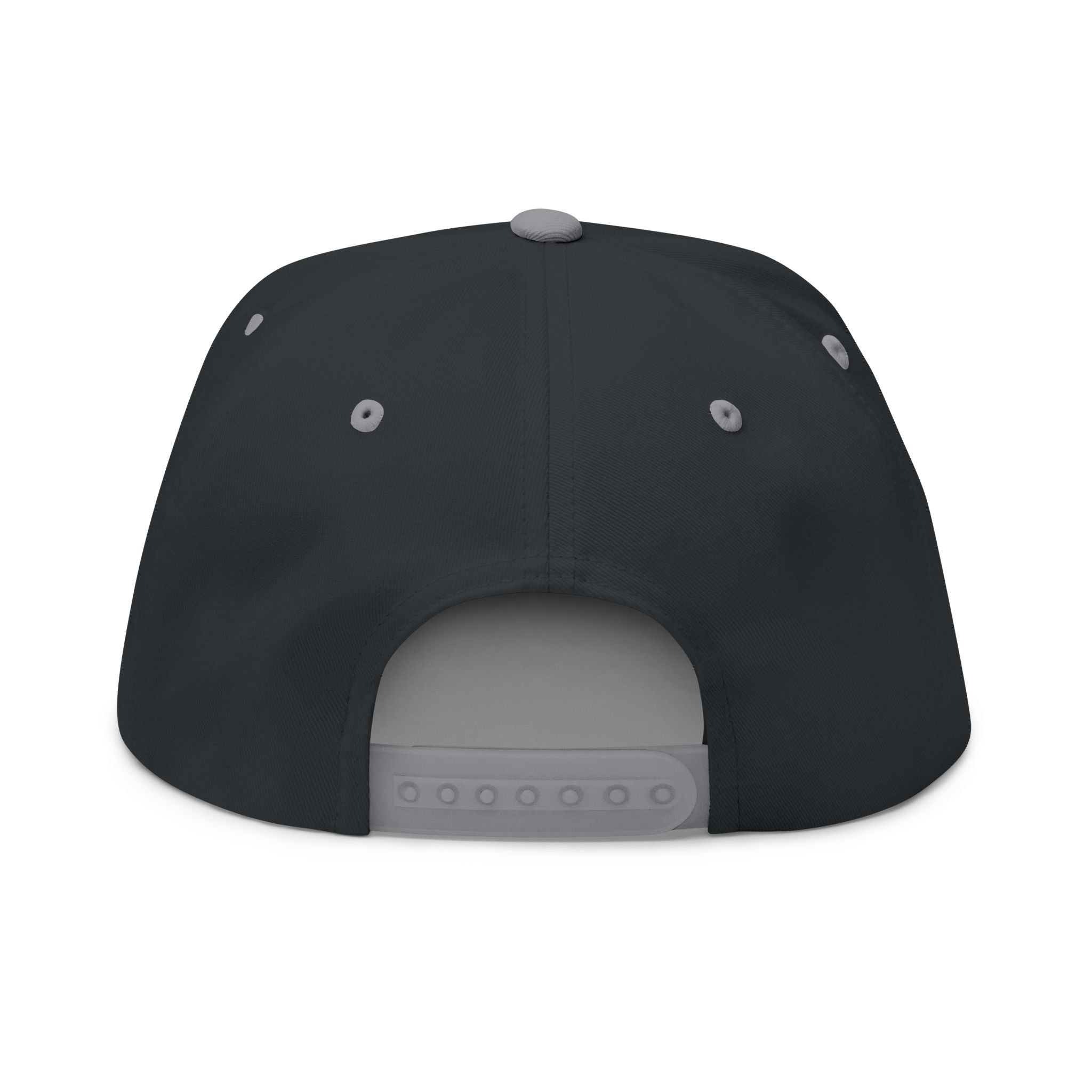 Flat Bill Cap — Rockford Rink Rats Embroidered Hockey Hat