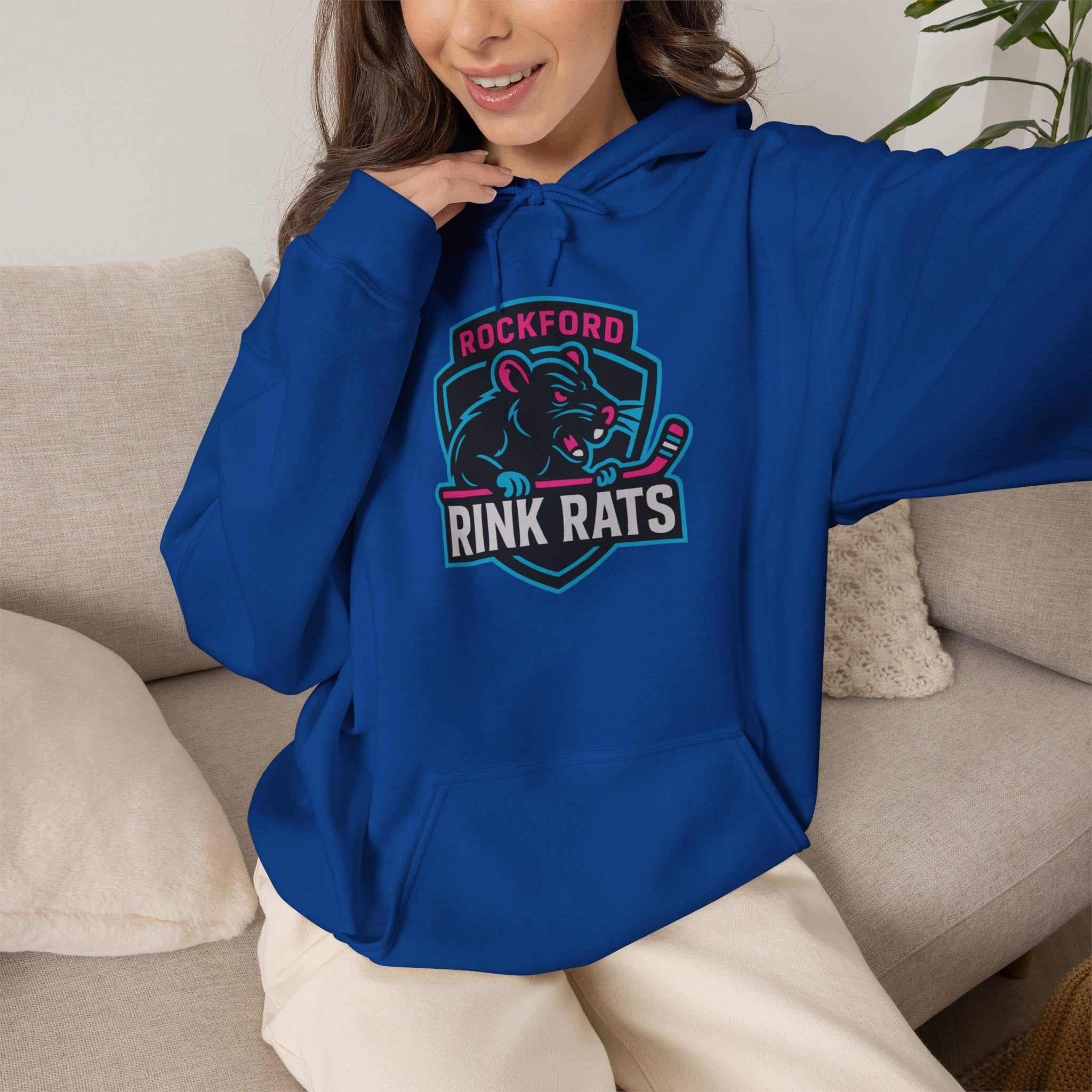 Hoodie — Rockford Rink Rats Pullover