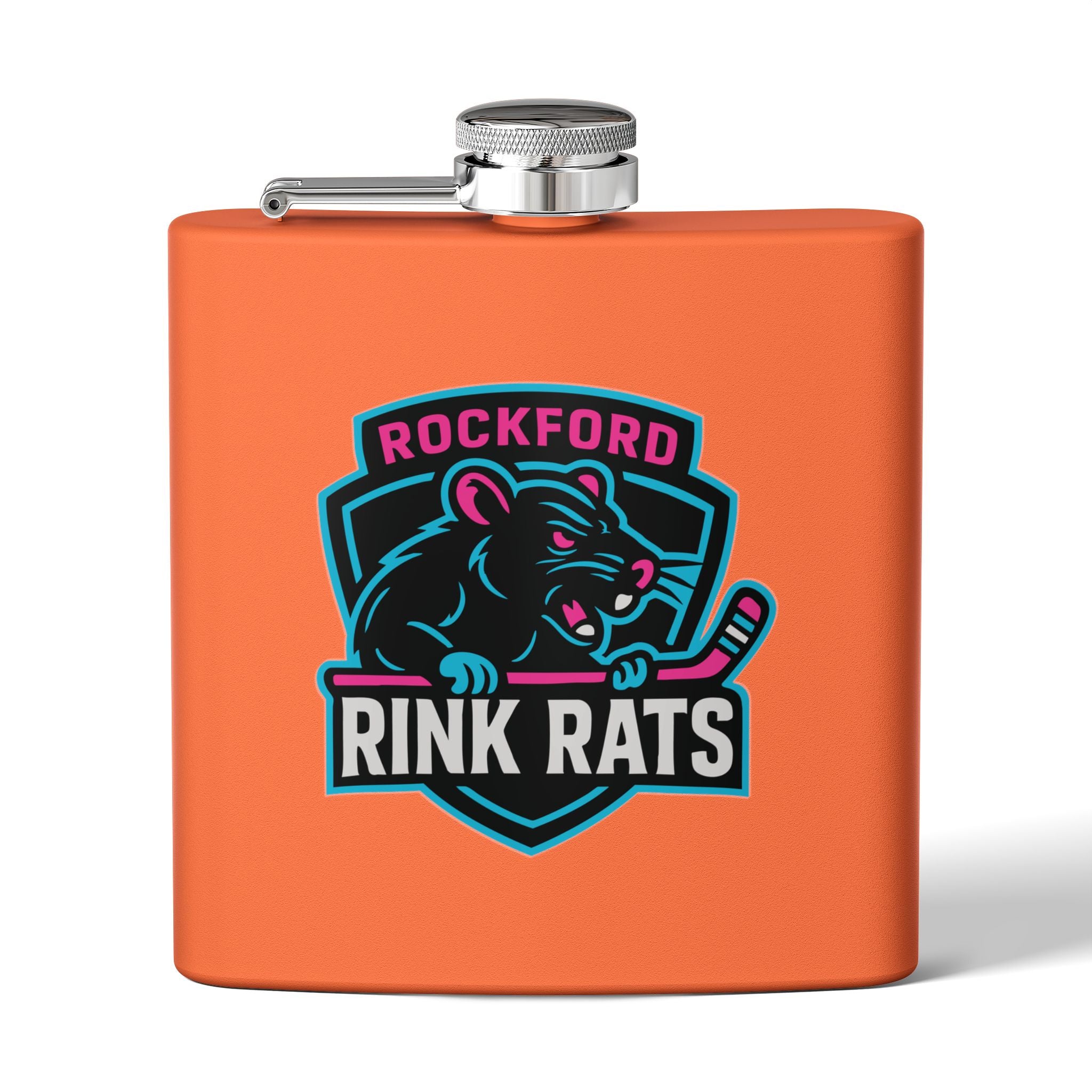 Rink Rats Hockey Flask