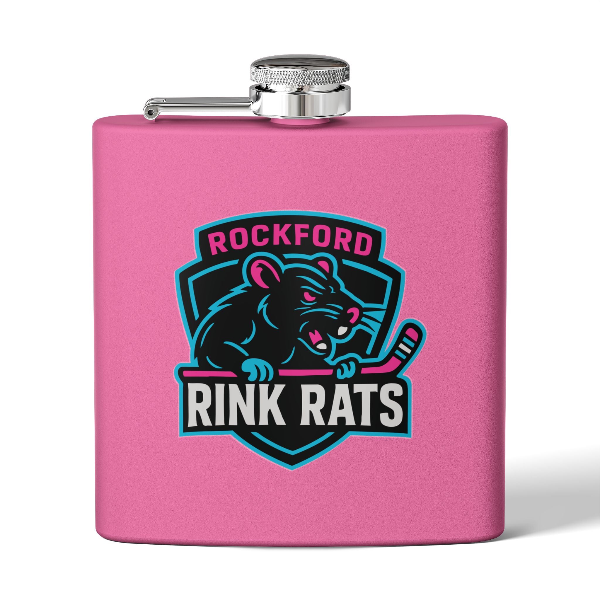 Rink Rats Hockey Flask