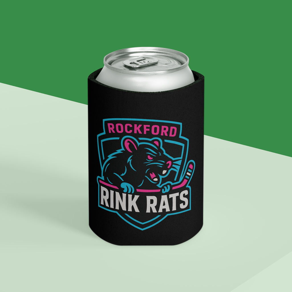 Rink Rats Beer Koozie