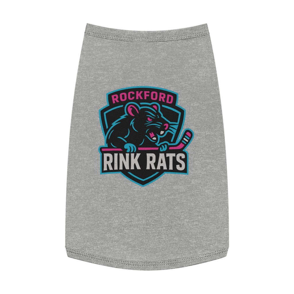 Rockford Rink Rats Pet Tank Top — Hockey Dog/Cat Jersey