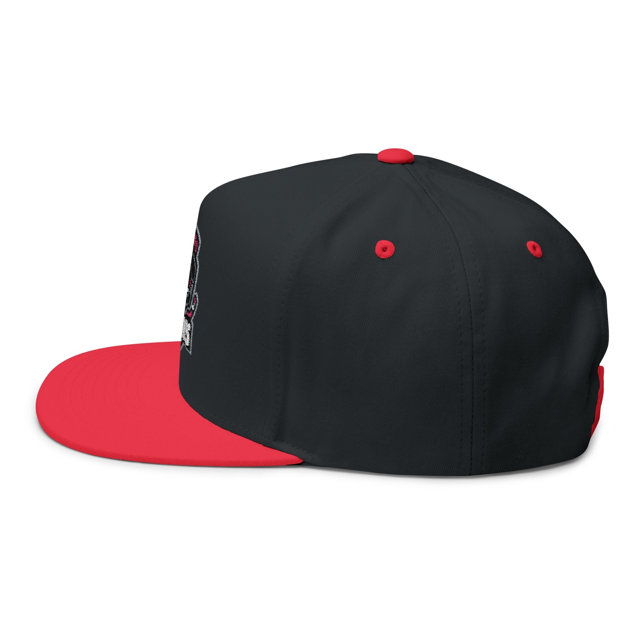 Flat Bill Cap — Rockford Rink Rats Embroidered Hockey Hat