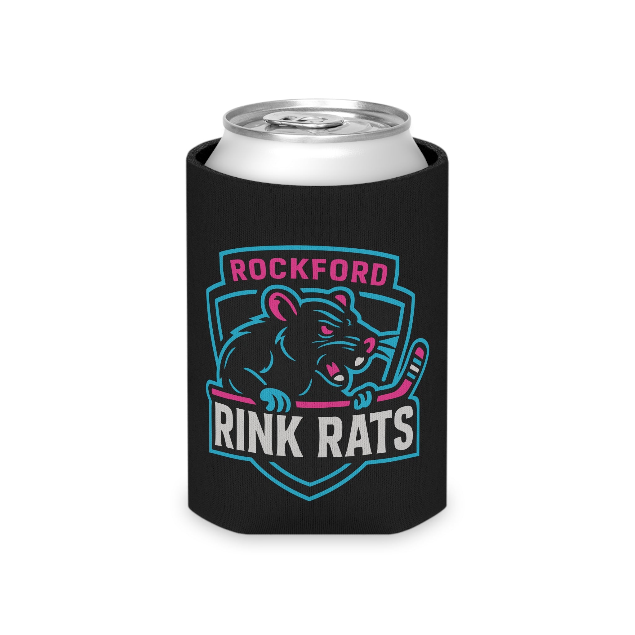 Rink Rats Beer Koozie