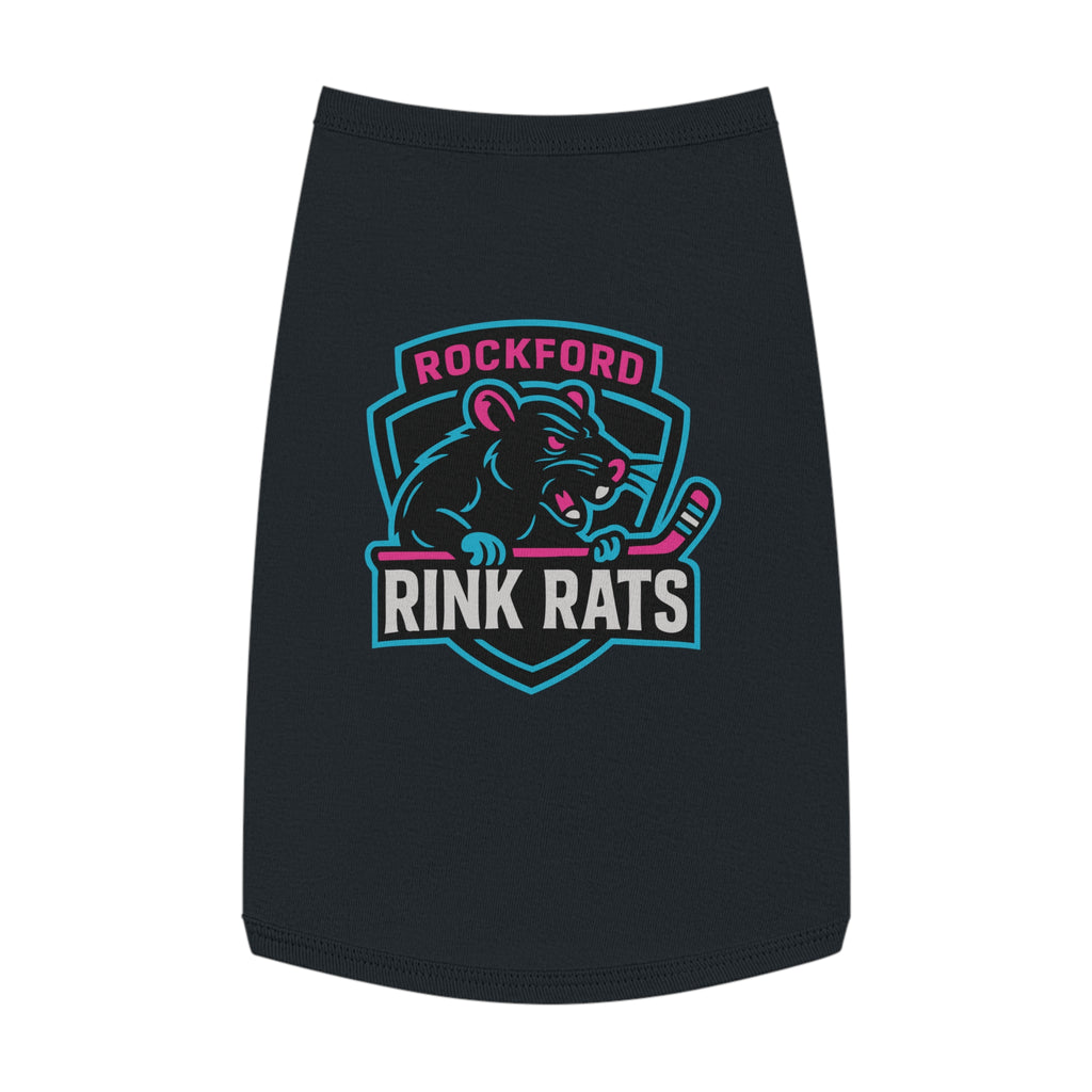 Rockford Rink Rats Pet Tank Top — Hockey Dog/Cat Jersey