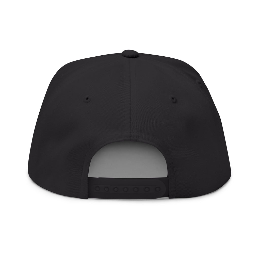 Flat Bill Cap — Rockford Rink Rats Embroidered Hockey Hat