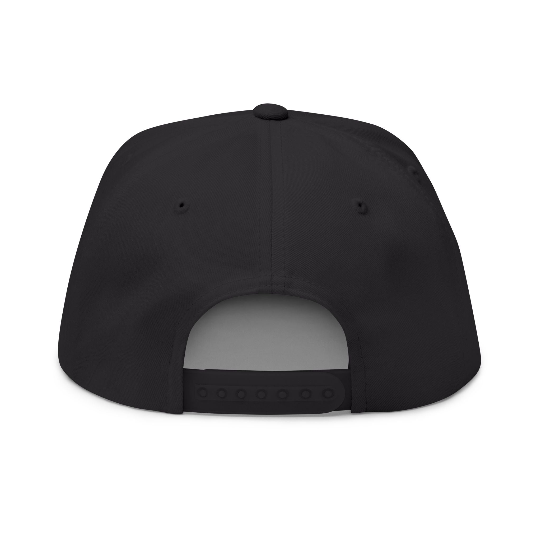 Flat Bill Cap — Rockford Rink Rats Embroidered Hockey Hat