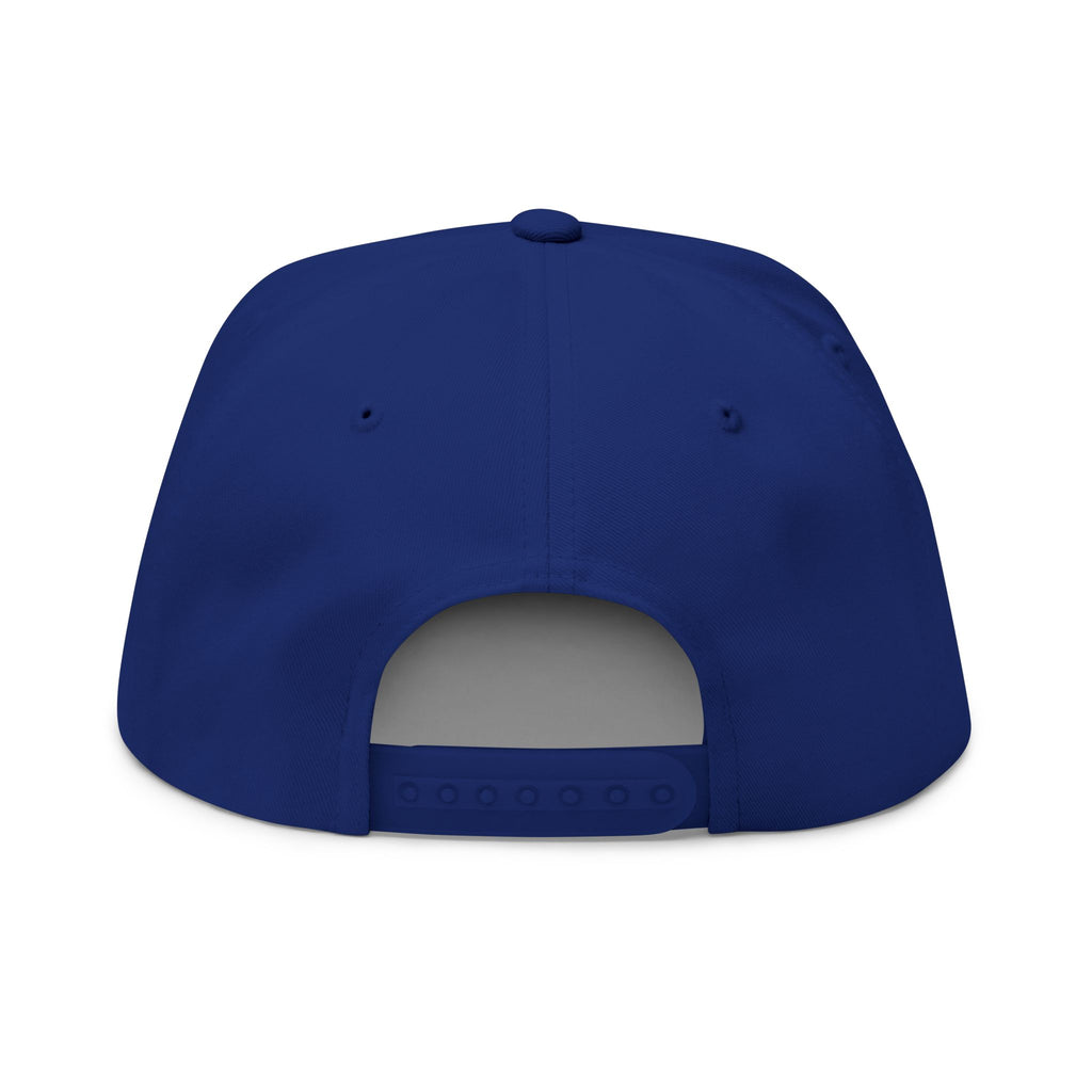 Flat Bill Cap — Rockford Rink Rats Embroidered Hockey Hat