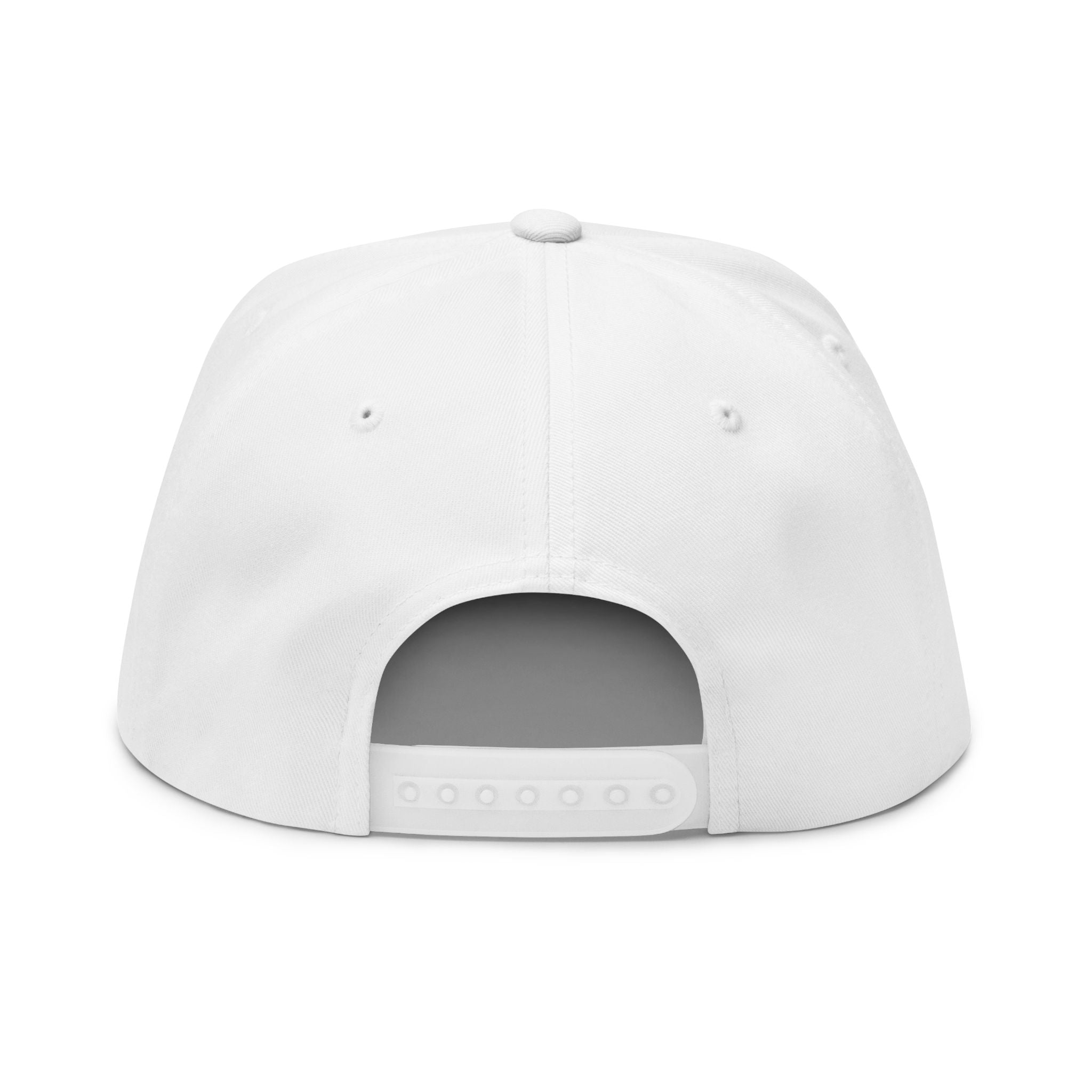 Flat Bill Cap — Rockford Rink Rats Embroidered Hockey Hat