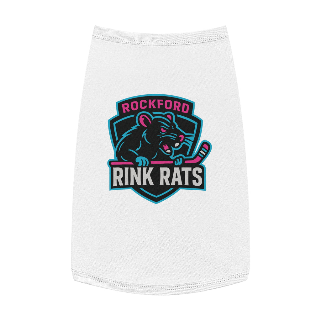 Rockford Rink Rats Pet Tank Top — Hockey Dog/Cat Jersey