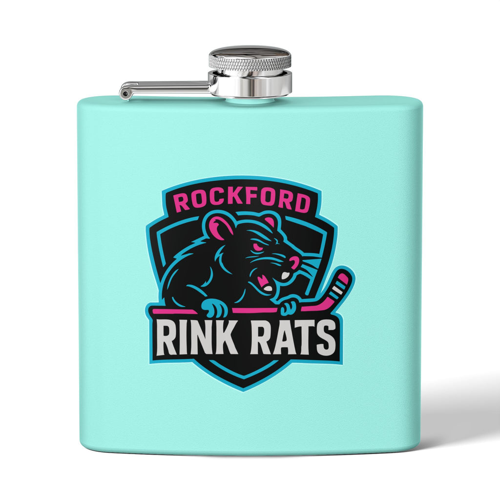 Rink Rats Hockey Flask