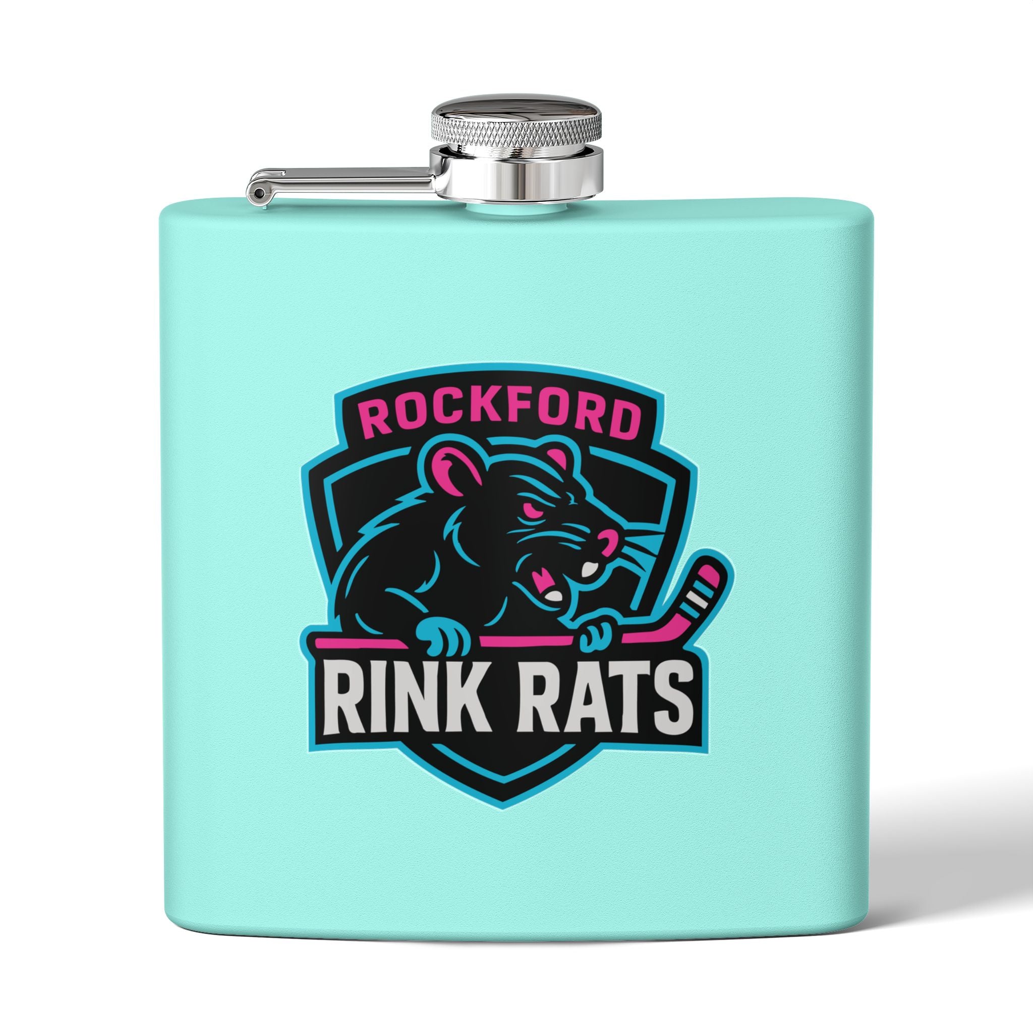 Rink Rats Hockey Flask