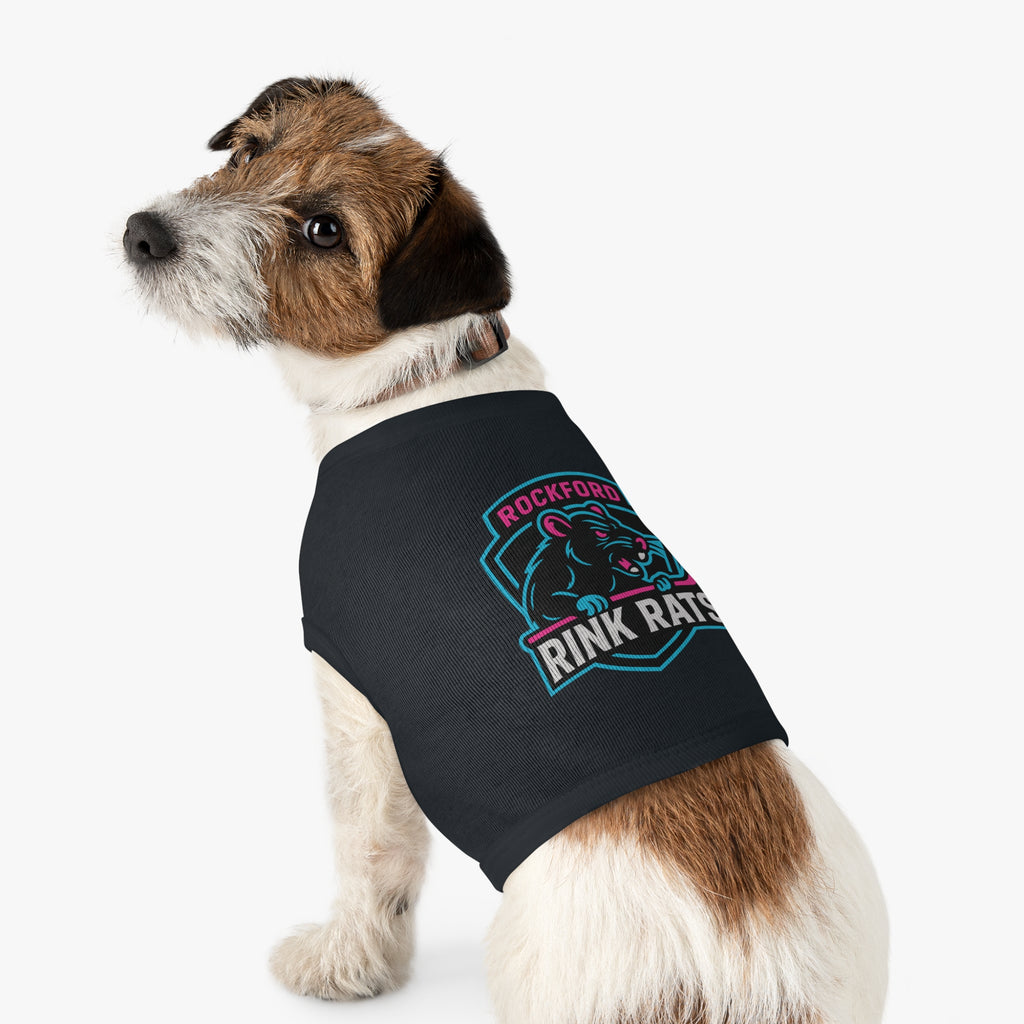 Rockford Rink Rats Pet Tank Top — Hockey Dog/Cat Jersey