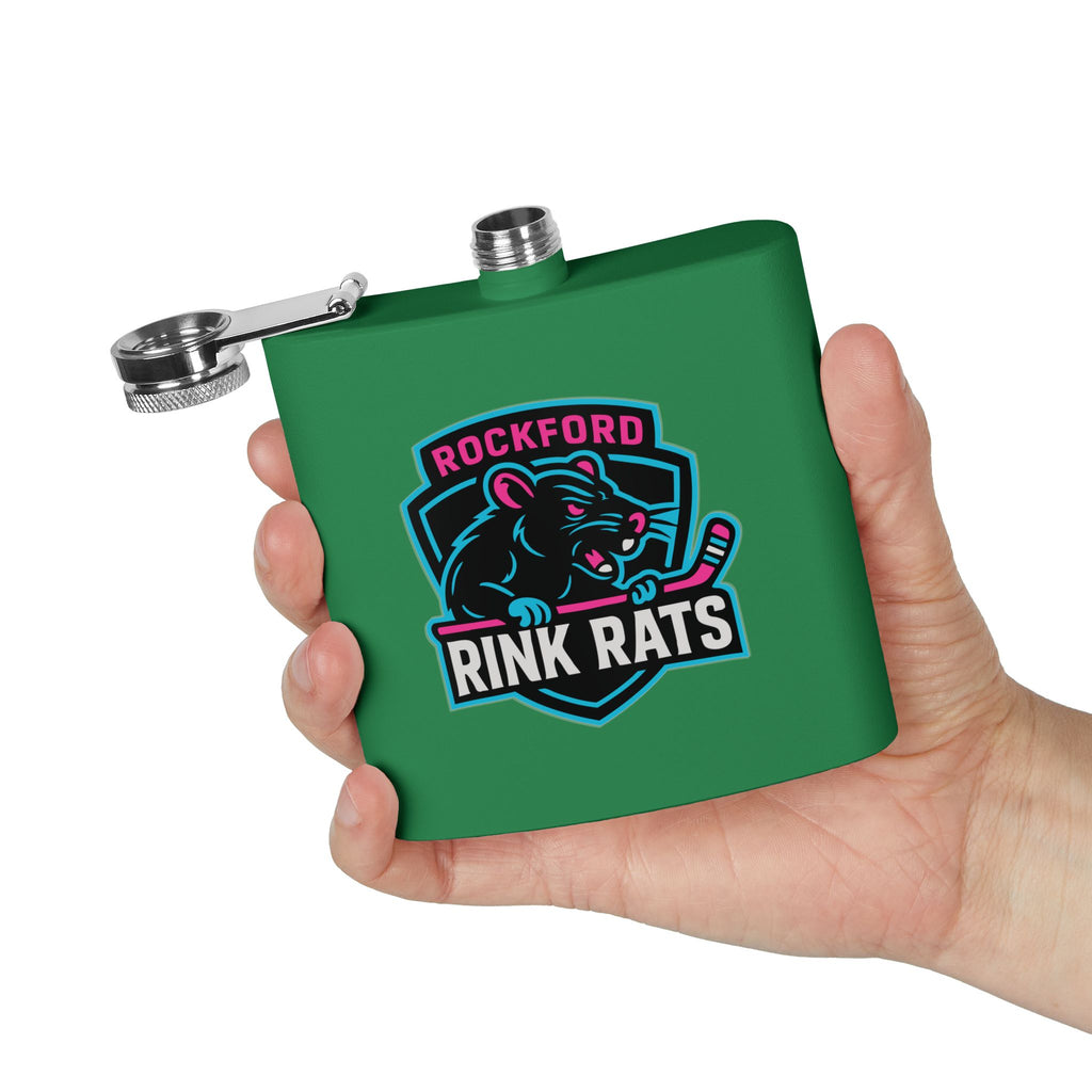 Rink Rats Hockey Flask