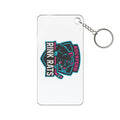 Rink Rats Hockey Team Keychain Charm