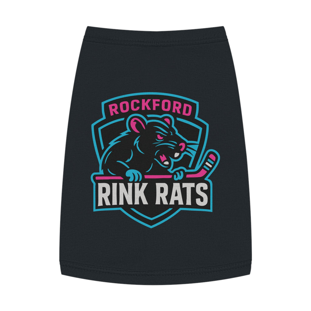 Rockford Rink Rats Pet Tank Top — Hockey Dog/Cat Jersey