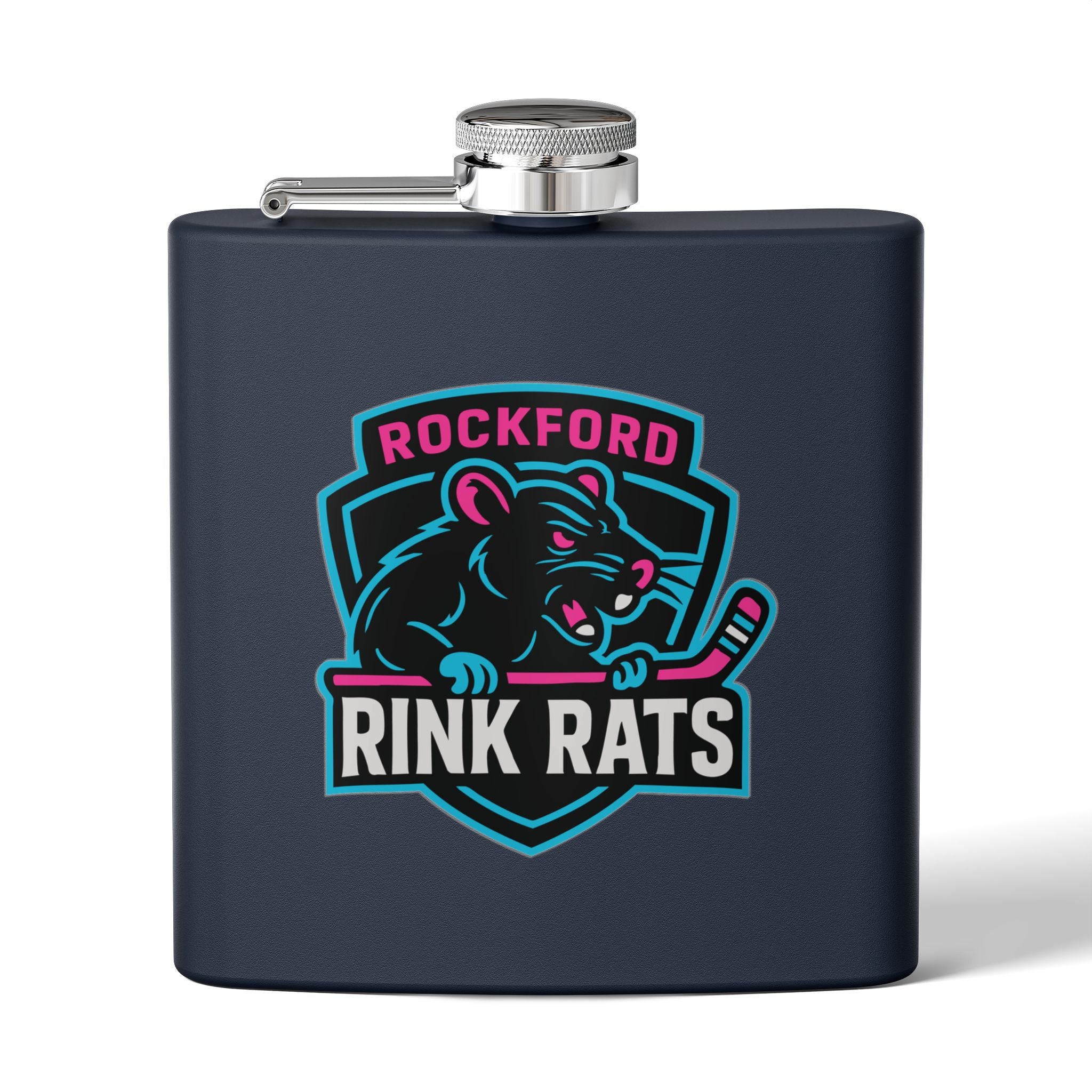 Rink Rats Hockey Flask