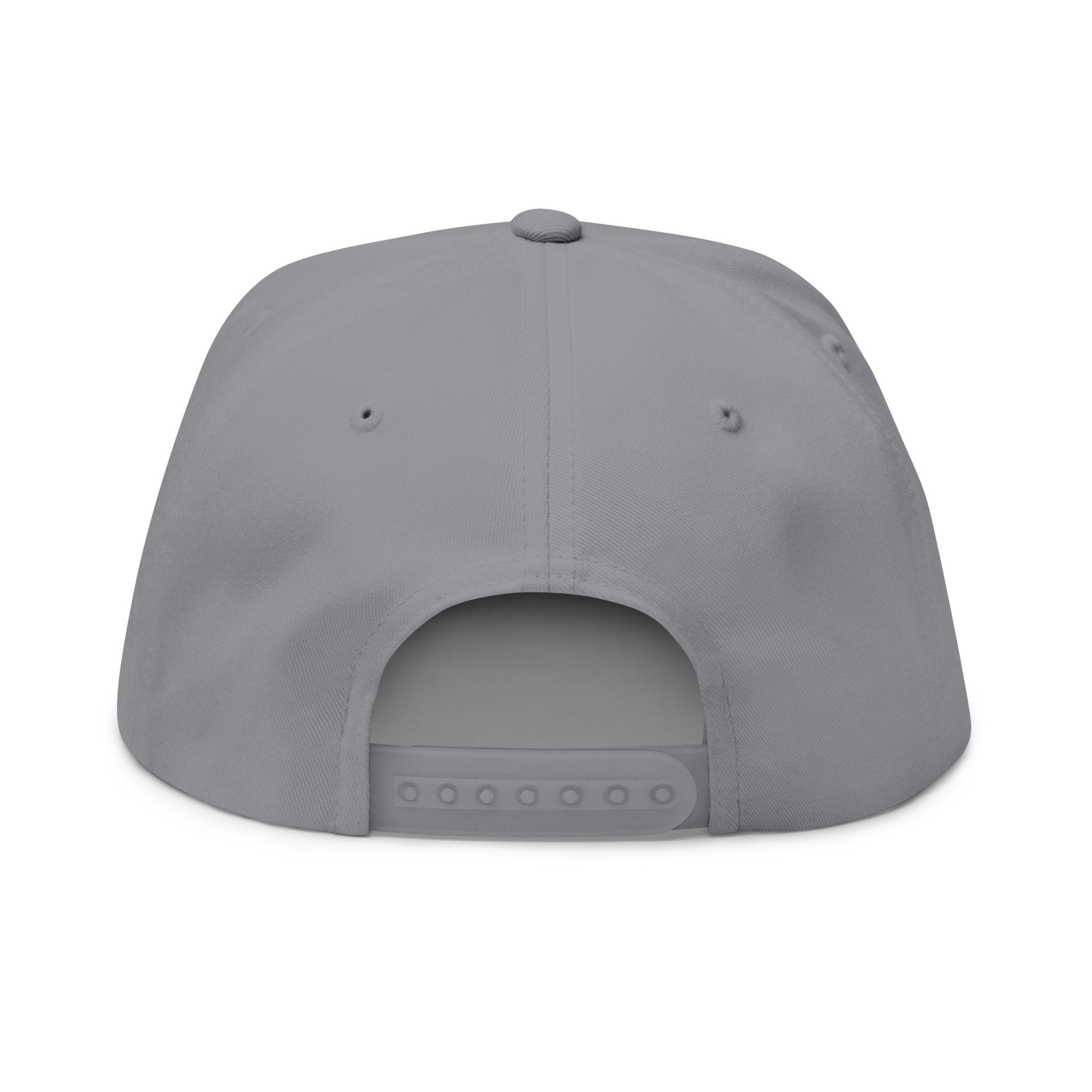Flat Bill Cap — Rockford Rink Rats Embroidered Hockey Hat