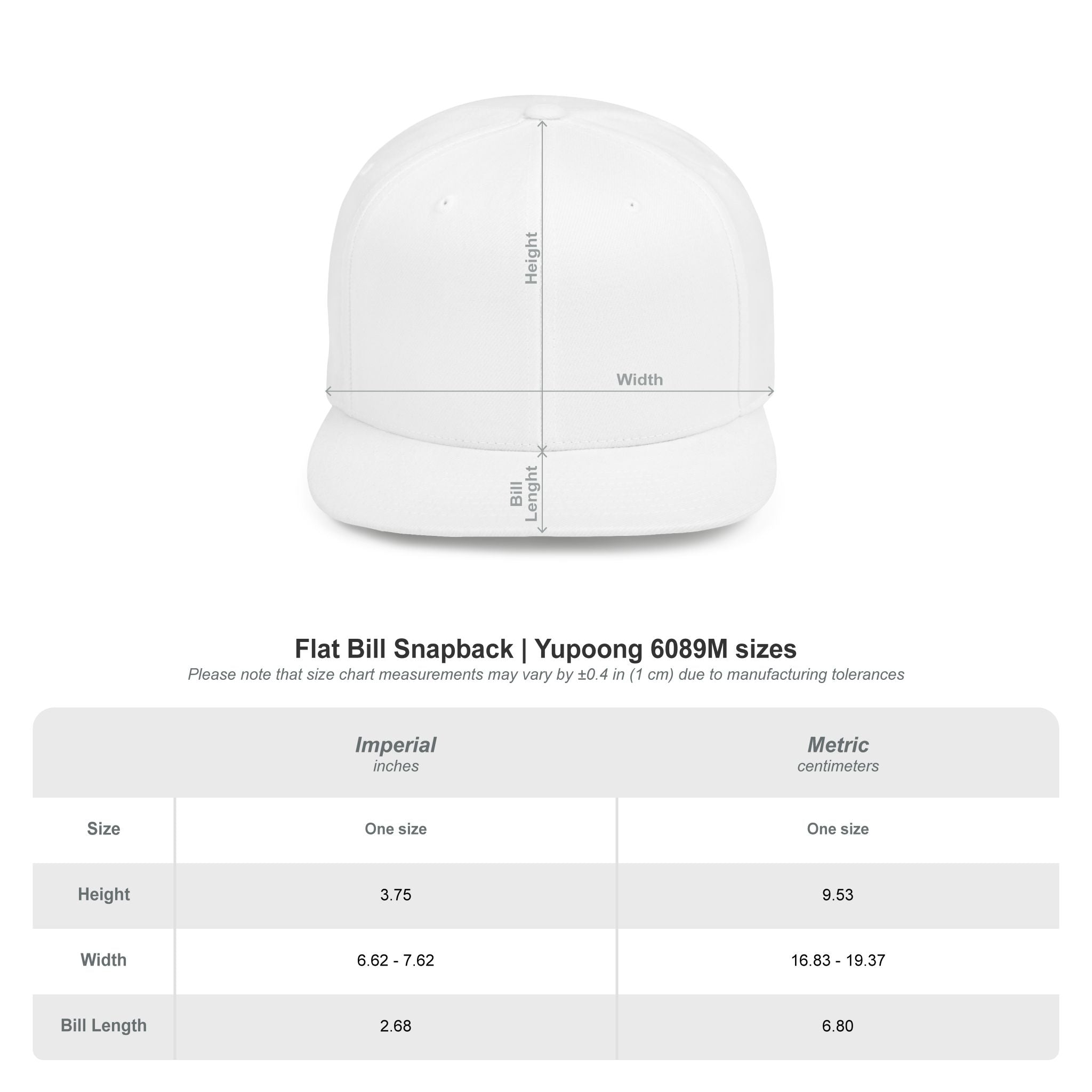 Flat Bill Snapback - 2026 PFA Champions