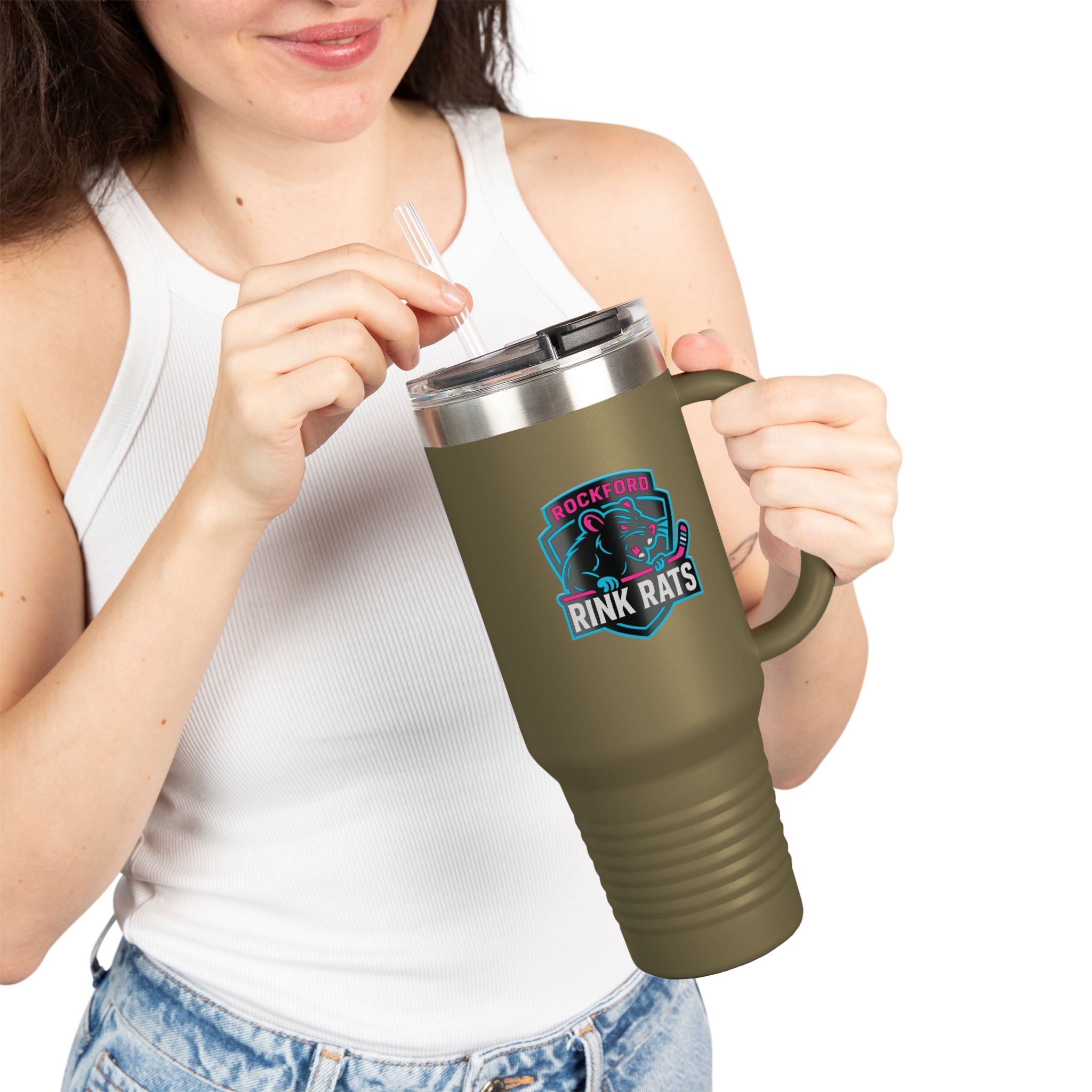 Rink Rats 40oz Insulated Travel Mug
