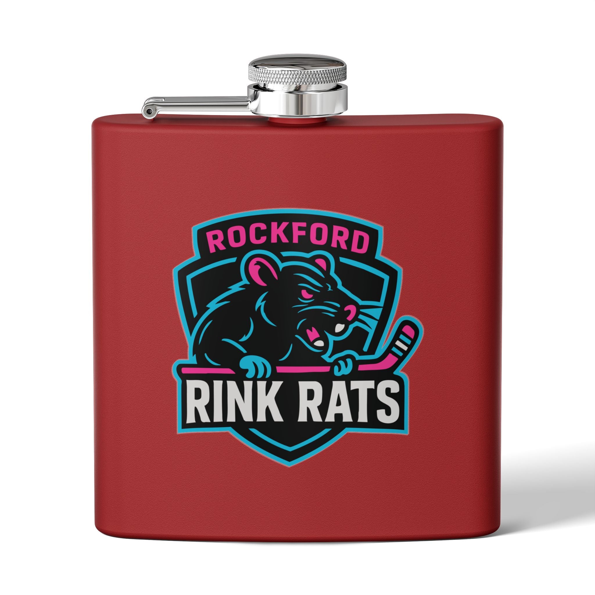 Rink Rats Hockey Flask