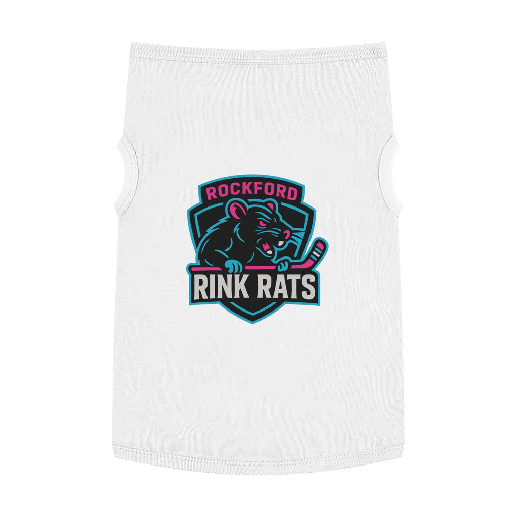 Rockford Rink Rats Pet Tank Top — Hockey Dog/Cat Jersey