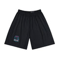 Rink Rats Hockey Logo Men's Sports Shorts — Athletic Black Training Shorts