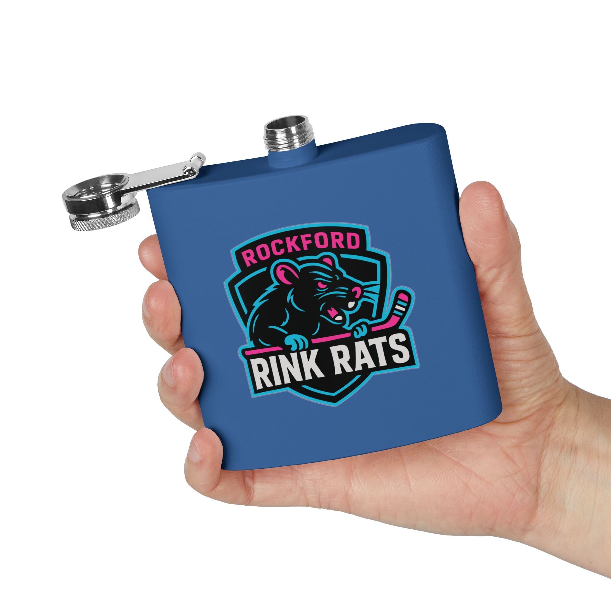 Rink Rats Hockey Flask
