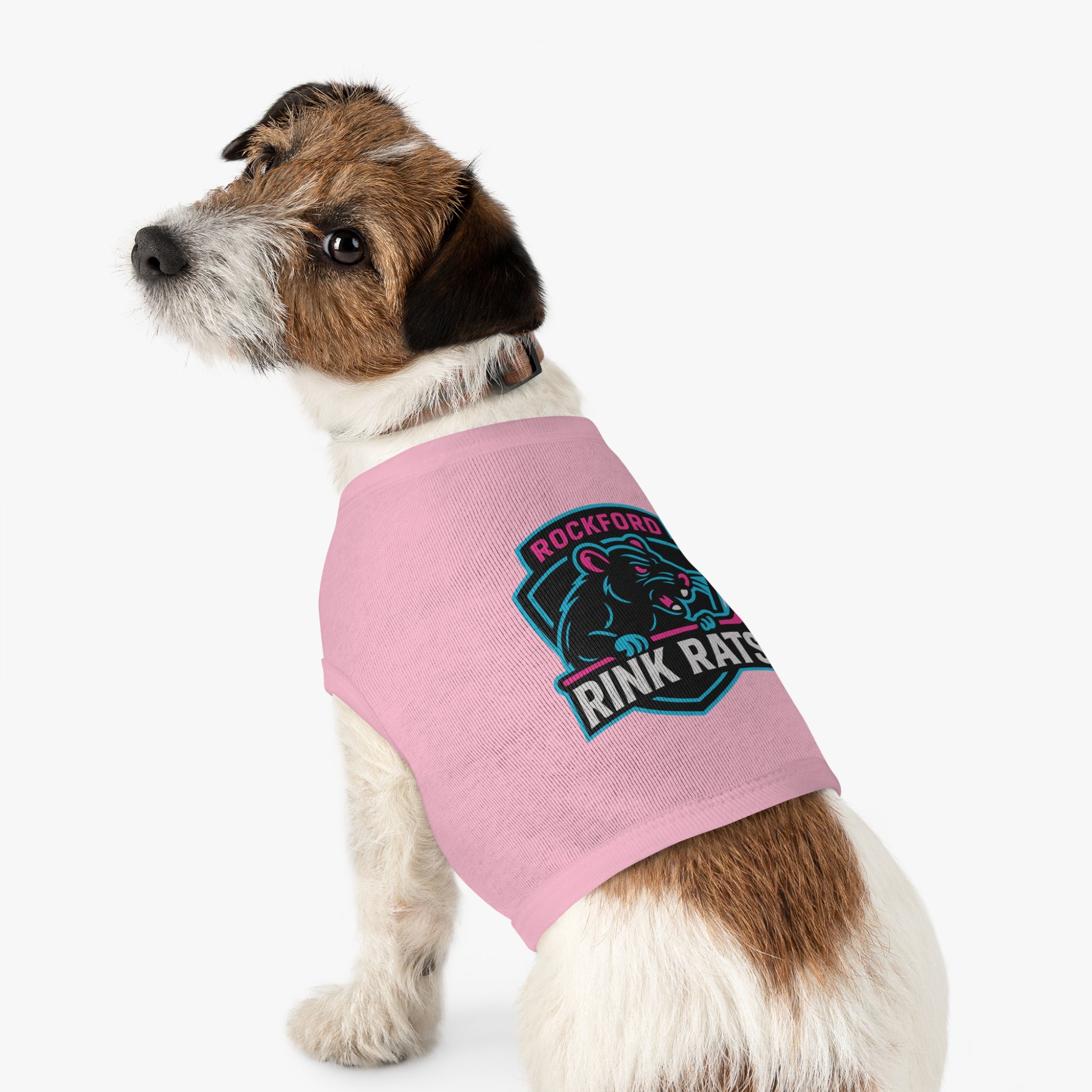 Rockford Rink Rats Pet Tank Top — Hockey Dog/Cat Jersey