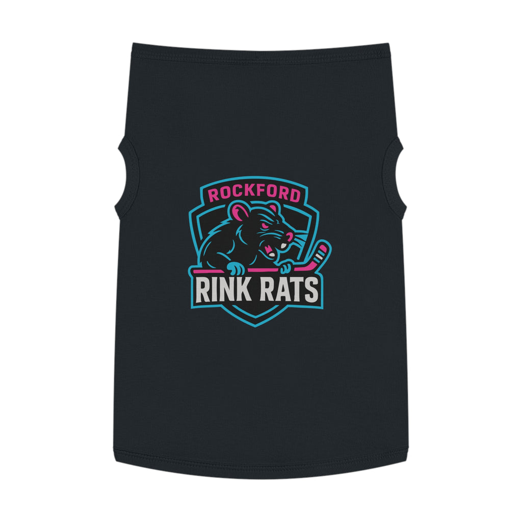 Rockford Rink Rats Pet Tank Top — Hockey Dog/Cat Jersey