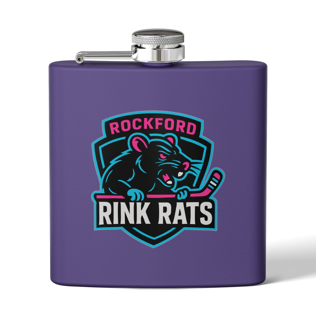 Rink Rats Hockey Flask