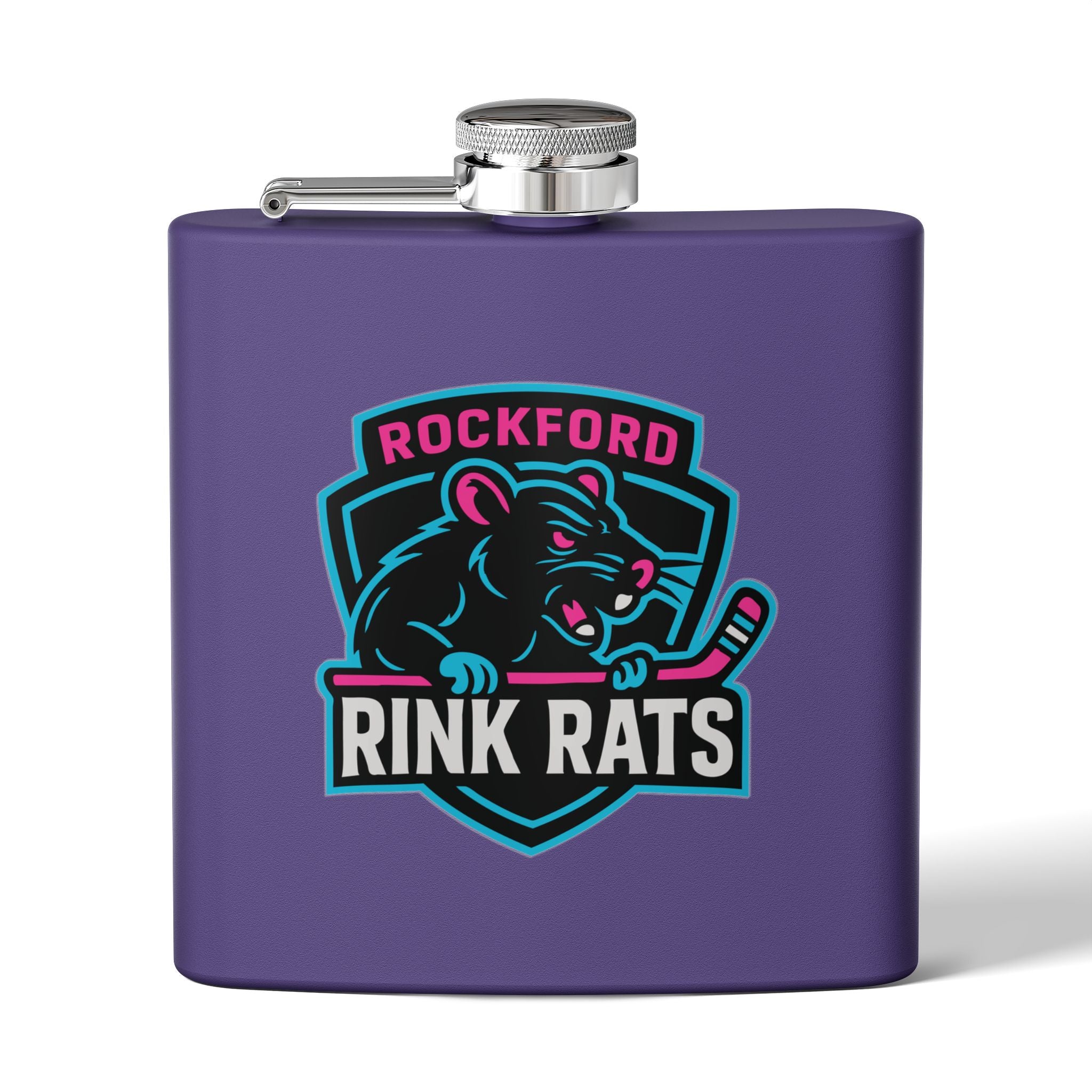Rink Rats Hockey Flask