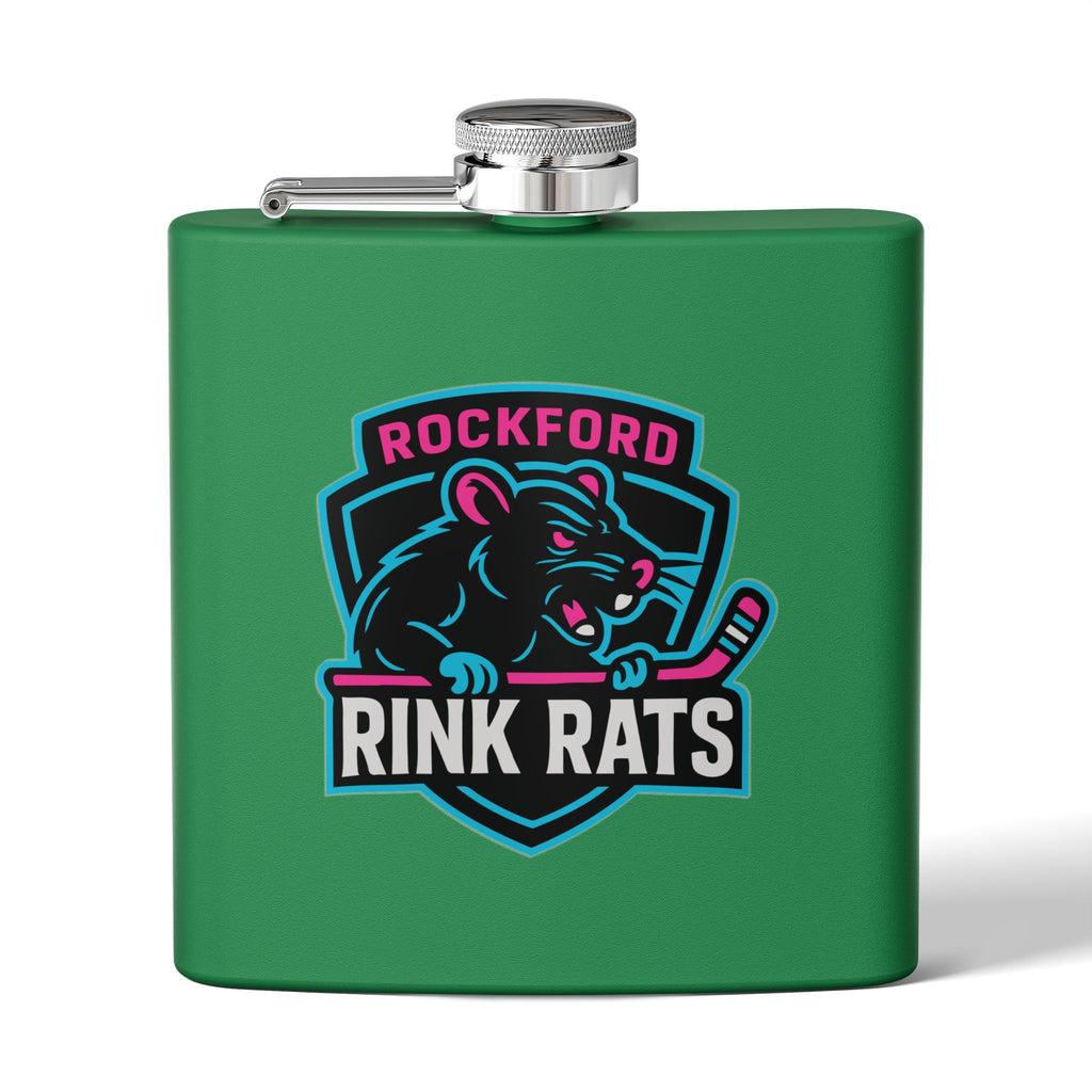 Rink Rats Hockey Flask