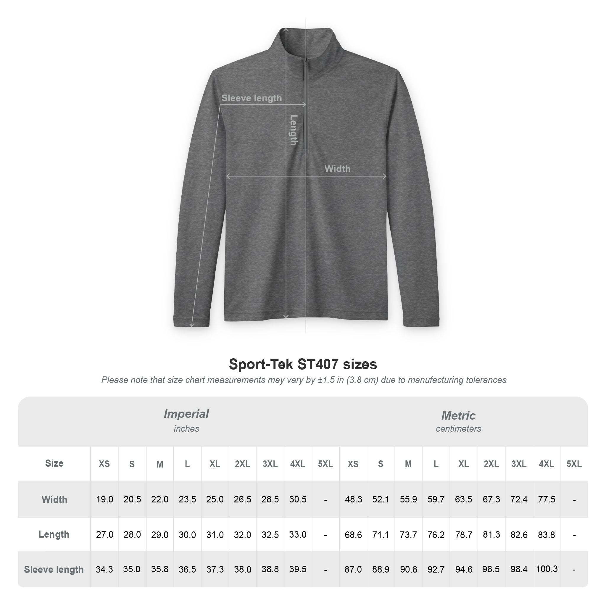Quarter-Zip Pullover — Rockford Rink Rats