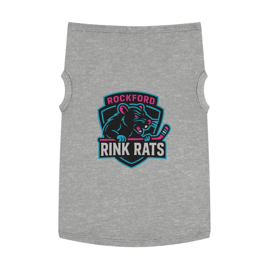 Rockford Rink Rats Pet Tank Top — Hockey Dog/Cat Jersey