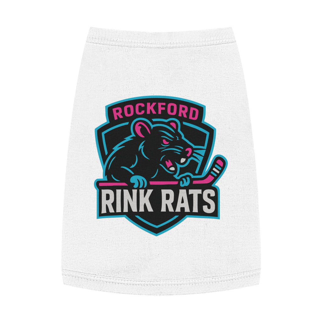 Rockford Rink Rats Pet Tank Top — Hockey Dog/Cat Jersey