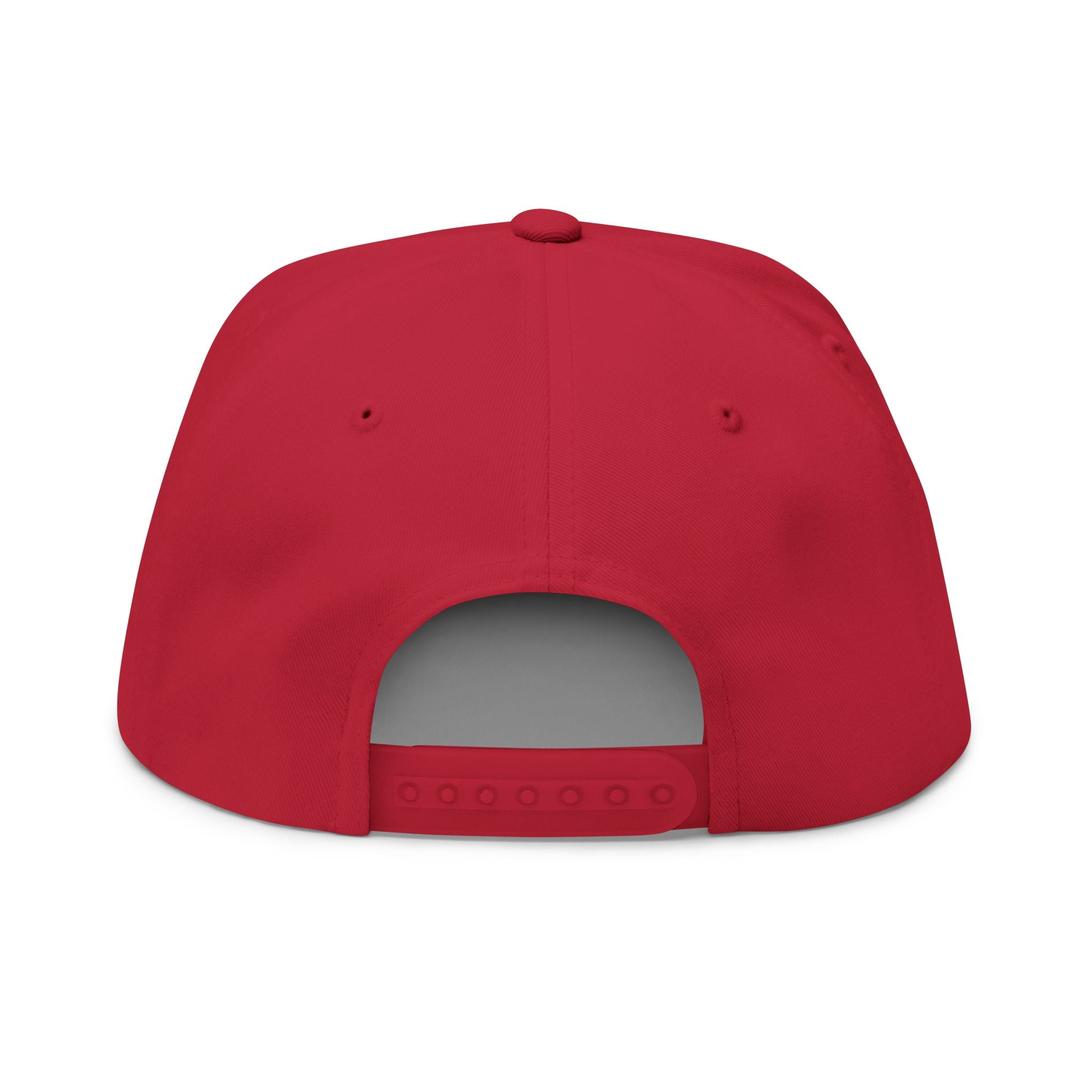 Flat Bill Cap — Rockford Rink Rats Embroidered Hockey Hat